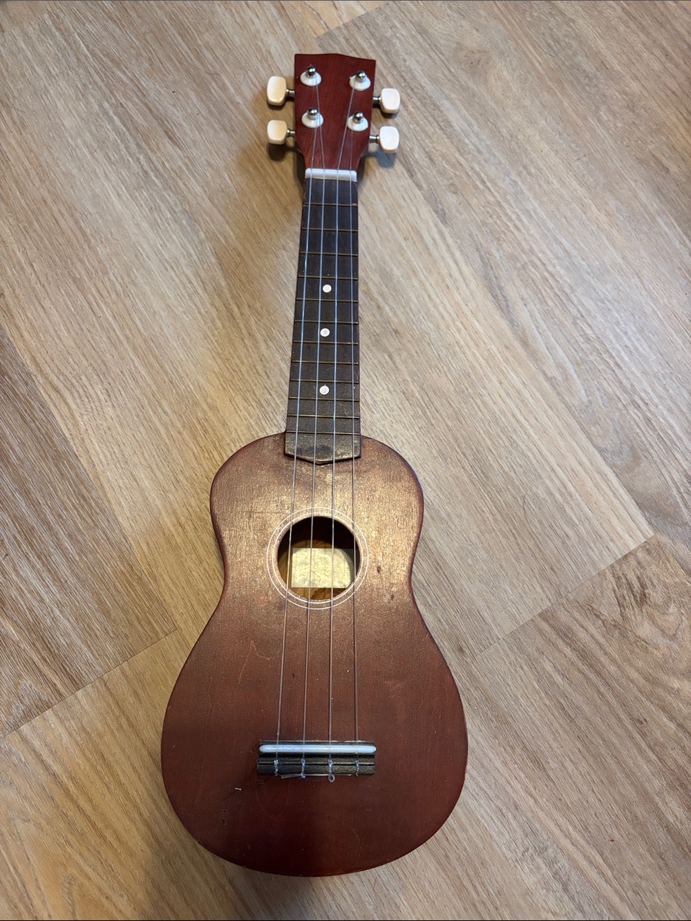 Brown Soprano Ukulele for Kids - Classic Wood Finish